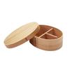 Osaka Choseido Magewappa Bento Box with Dividers and Lunch Band Brown (Oval, 550cc, Band)