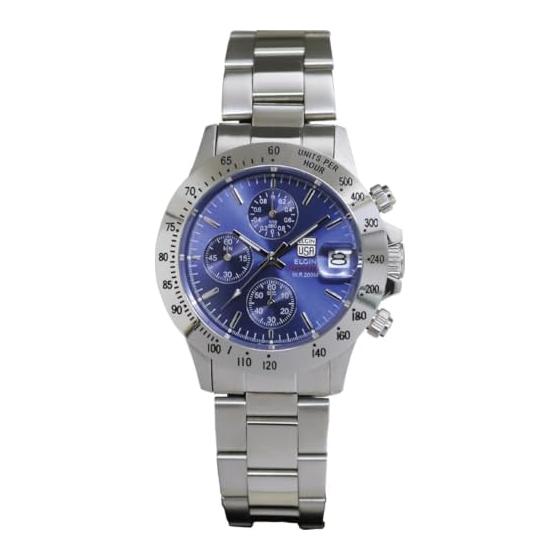 Мужские водонепроницаемые часы ELGIN с хронографом FK1184S-BL3
