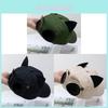 Fashionable Korean Style Aviator Glasses Cap With Cute Cat Ears Double-sided Wear Baseball Hat