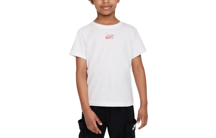 

Nike Kids T Shirts Crew Neck Moderate FQ0722-100 M
