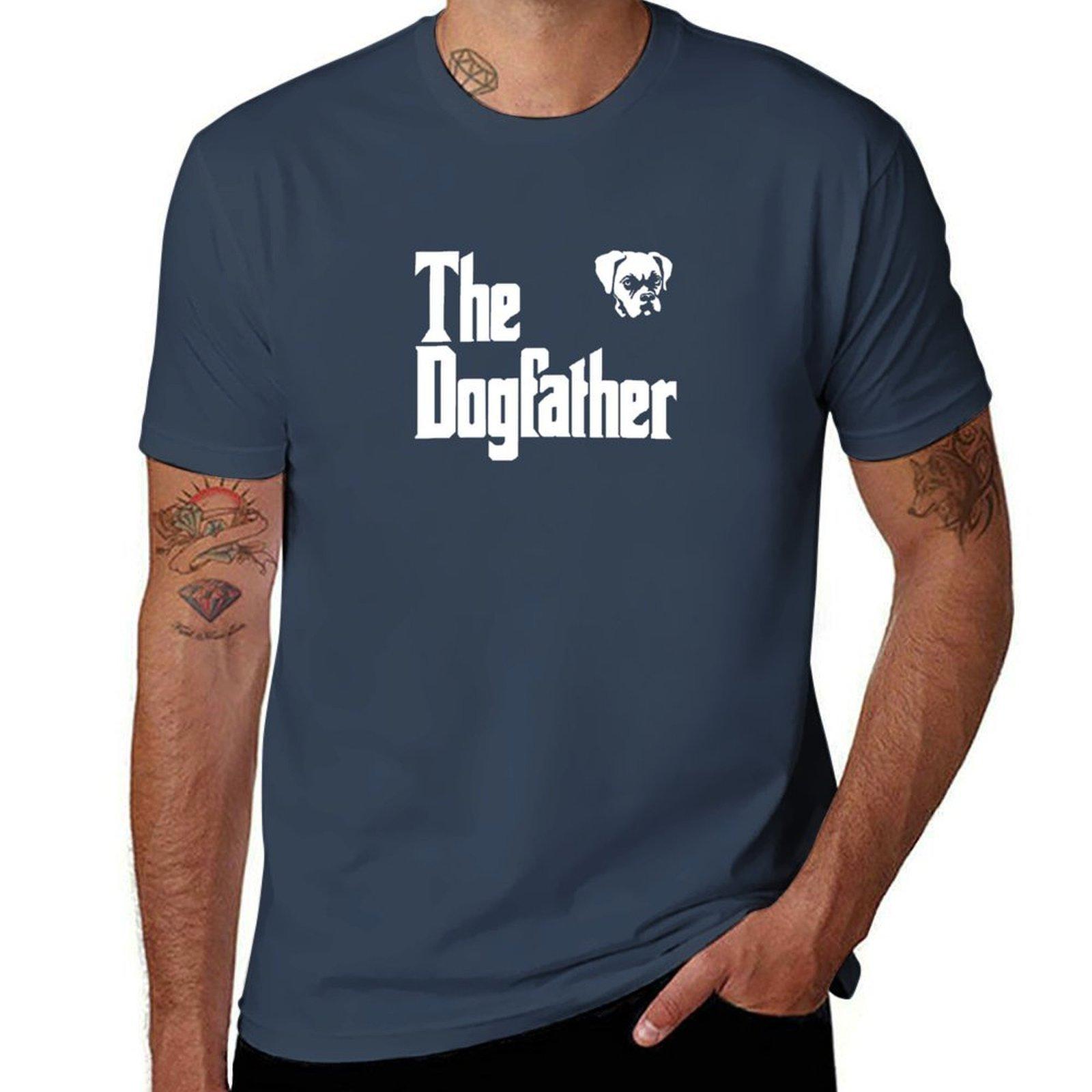 Boxer Father The Dog TShirt Big Size Daily Wear TShirt S