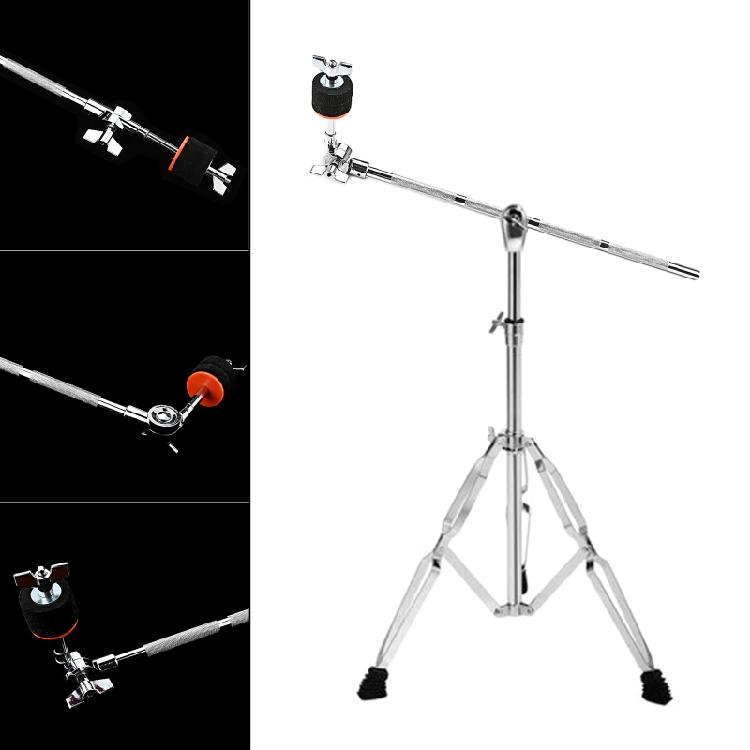Adjustable Drum Cymbal Boom Arm Drum Cymbal Clamp Stands Easy to Install