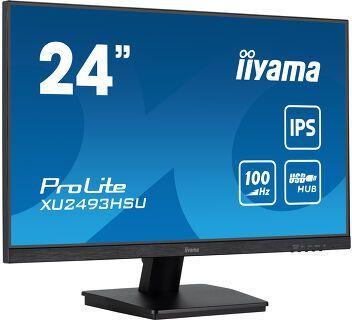 Ecran PC - IIYAMA - 23.8" - Full HD - 100Hz - Dalle IPS - 1ms - Prolite XU2493HSU-B7