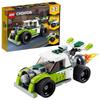 LEGO Creator 3-in-1 Rocket Truck Toy Constructor Set 198 Pieces Multicolor