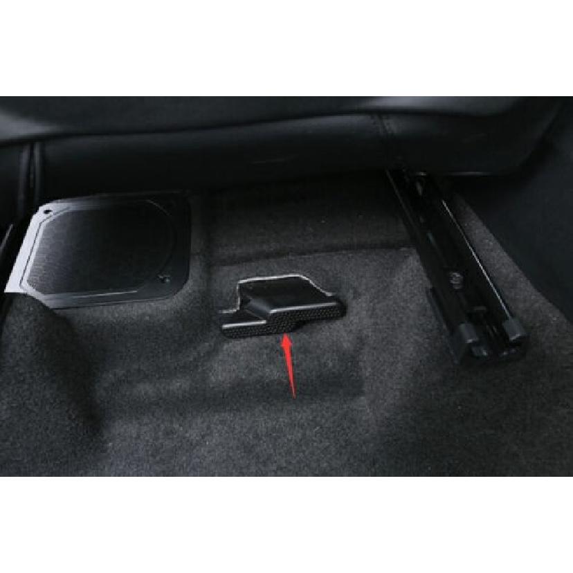 2PCS Fit For BMW X1 F48 2016~2021 Below L&R Air Outlet Vent Trim ABS Black Seat