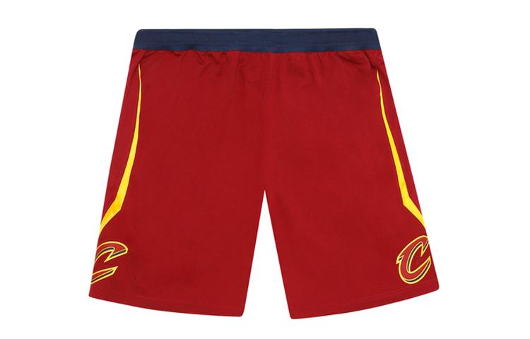 Nike NBA Basketballshorts Herren Team Rot Moderate Gerade Passform Hose 866375-677 S