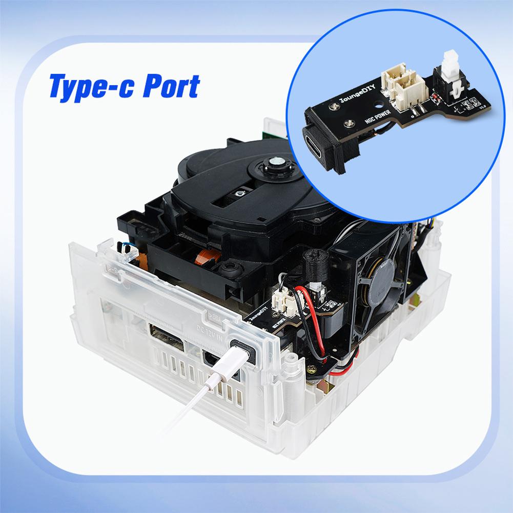 NGC Game Cube Power Adapter Multi-Purpose PSU Replacement Module Gamecube PSU Power Board for NGC Game Console DOL-001/101