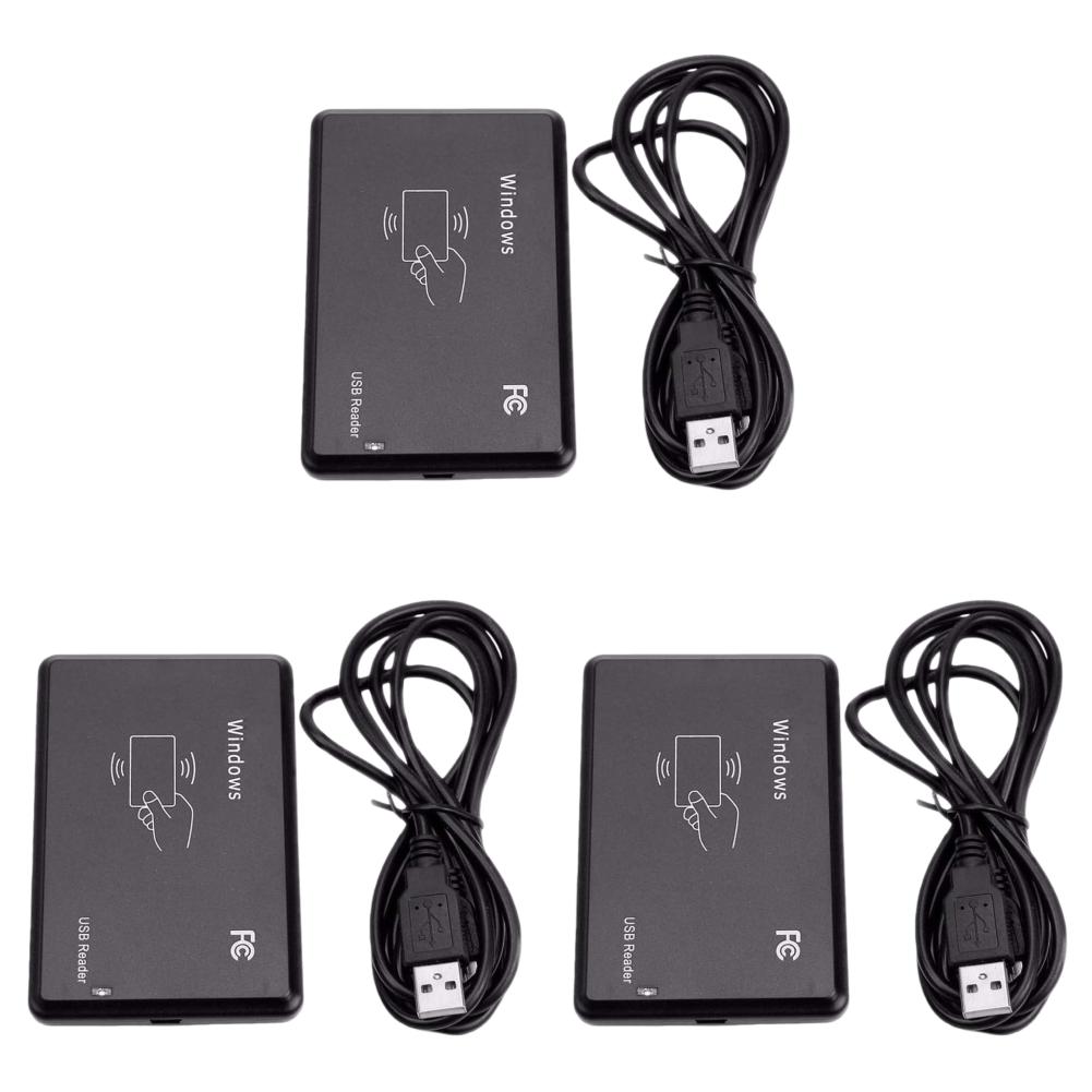 1-3Pcs Contactless IC Card Reader Writer 13.56MHz NFC Reader with USB Interface Access Control Encrypted Programmer for Windows