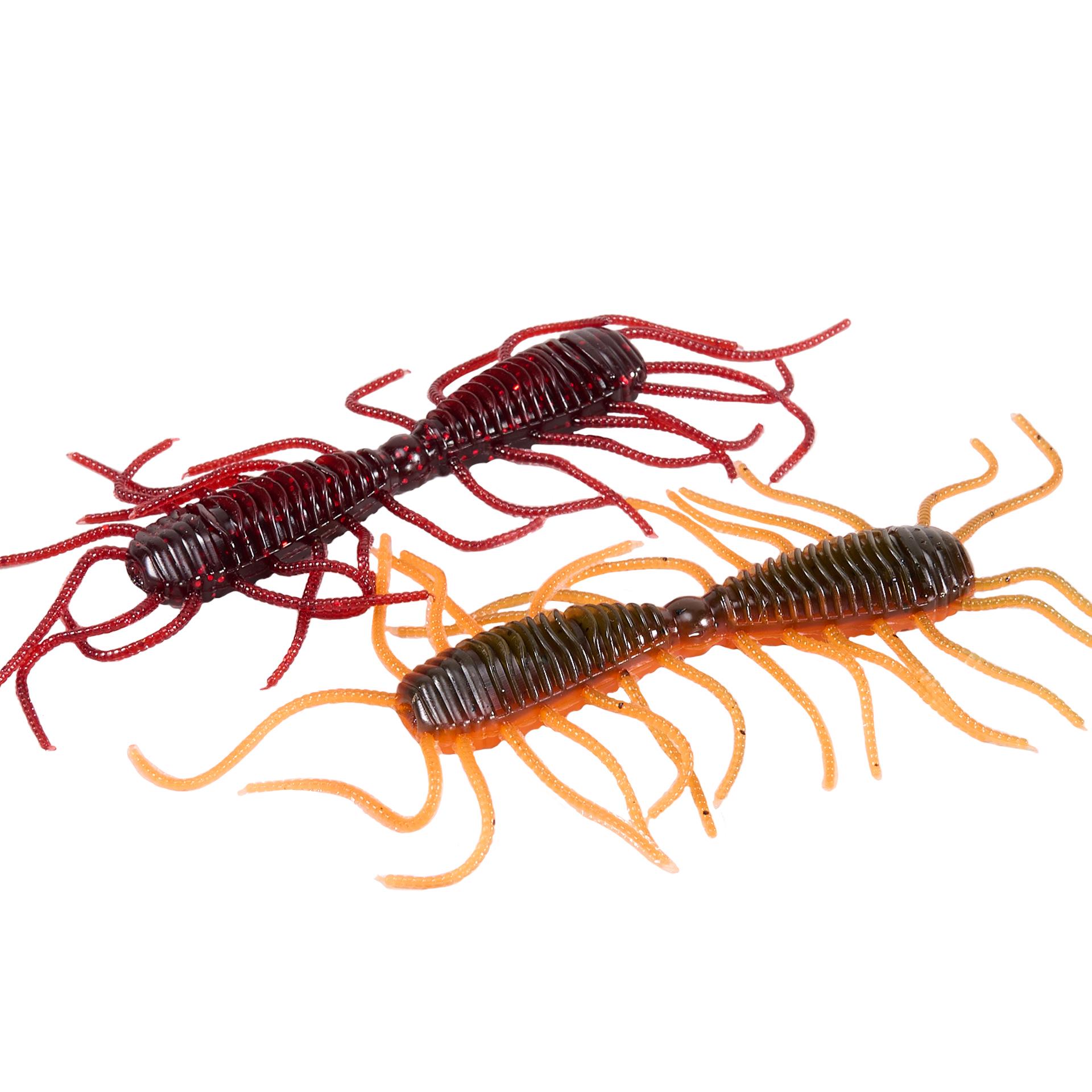 

Thunder Bomb Lead-Free Floating Soft Bait: Frogman Shrimp & Black Pit Soft Worm for Bass and Mandarin Fish Single Pack