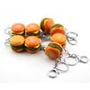 Cheeseburger Pendant for Key Chain Simulation of Food Educational Toys for Child