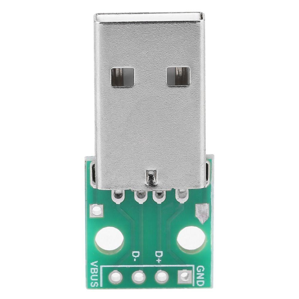 10PCS Mini USB Type a To DIP Adapter Board USB Type a Male Plug To DIP  Breadboard Design