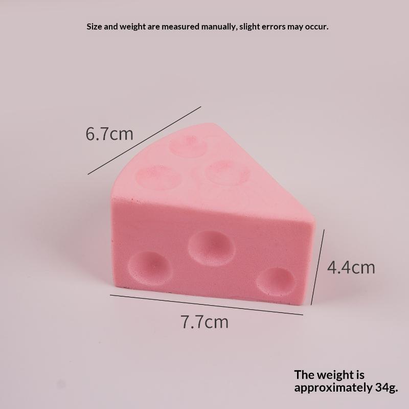 Hot Sale Cheese Toy Simulation Cheese Squeeze Toy Soft Cute Decompressing Pinching Cheese Sticky Slow Rebound For Adults Toy