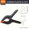 10pcs 6 inch Popular black Wood Working Clip Plastic DIY Clamp