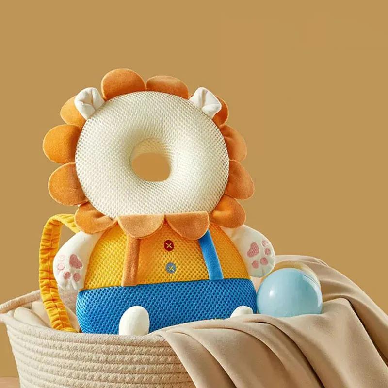 Cuscino di protezione per la testa del bambino, cuscino di sicurezza per la testa del bambino, cuscino di protezione per la testa anticaduta, altamente elastico e traspirante