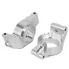 C-Convenient-Caster Blocks Front C-Hub Carrier For 1/5 Traxxas X-MAXX Rc Hobby Car Parts Accessories ,Silver
