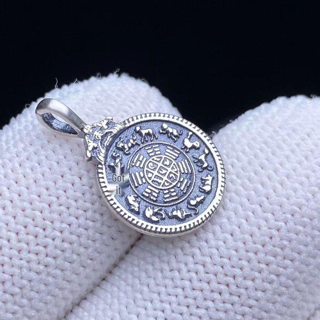 Tibetisches Trigramm Bodhi Anhänger Armband & Halsketten Zubehör.