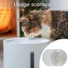 KX4B 10pcs Cats Water Fountains Filters Activated Carbons Filters Resins Water Sponges Pet Accessories