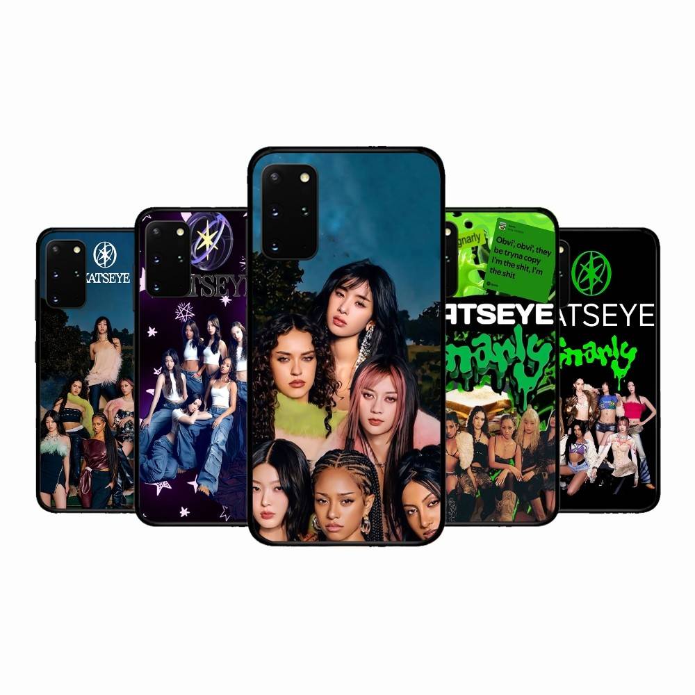 Korea Kpop Band K-katseye Anime Phone Case For Samsung S 9 10 20 21 22 23 30 23 24 Plus Lite Ultra FE S10lite Funda