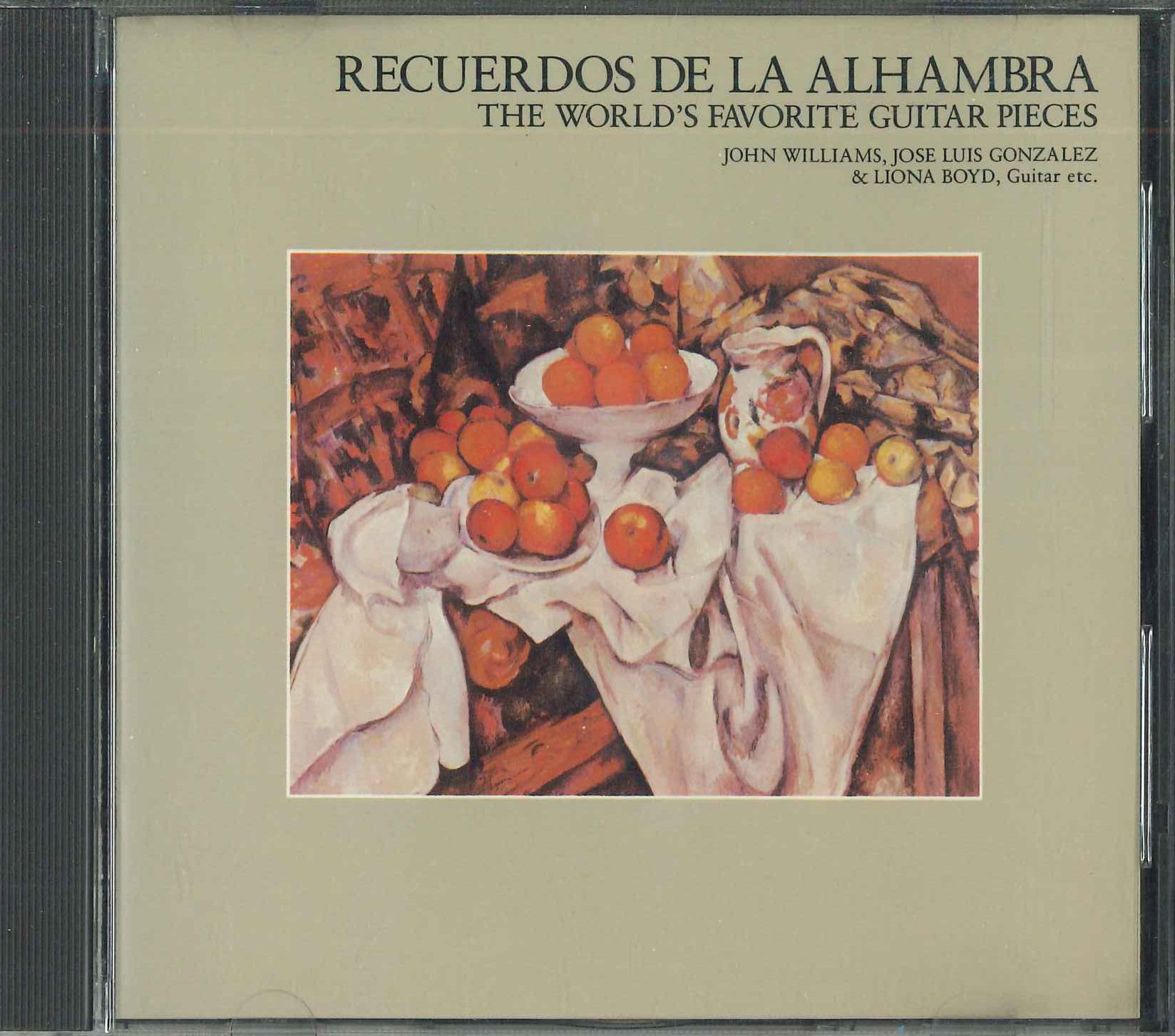 

CD - Memories of the Alhambra - All the FDCA410 CBS SONY 1986 Japan Classical Used