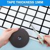 Magnetic Tape Roll Thin Strips, 0.39 Inch x 33 Feet Magnetic Board Dividers Whiteboard Graphic Decorative Tape Marking Line for Classroom Office Art