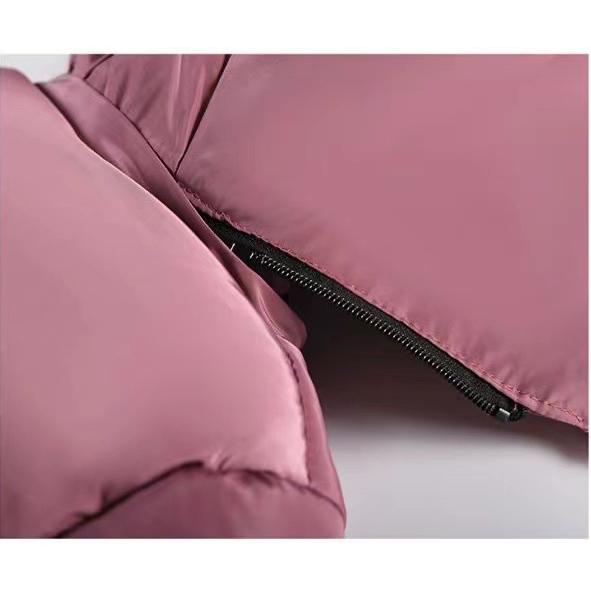 Winter Clothes Girls Medium To Long Length Coat Kids Snow Puffer Jacket Hooded Warm with Waist Belt and Pockets