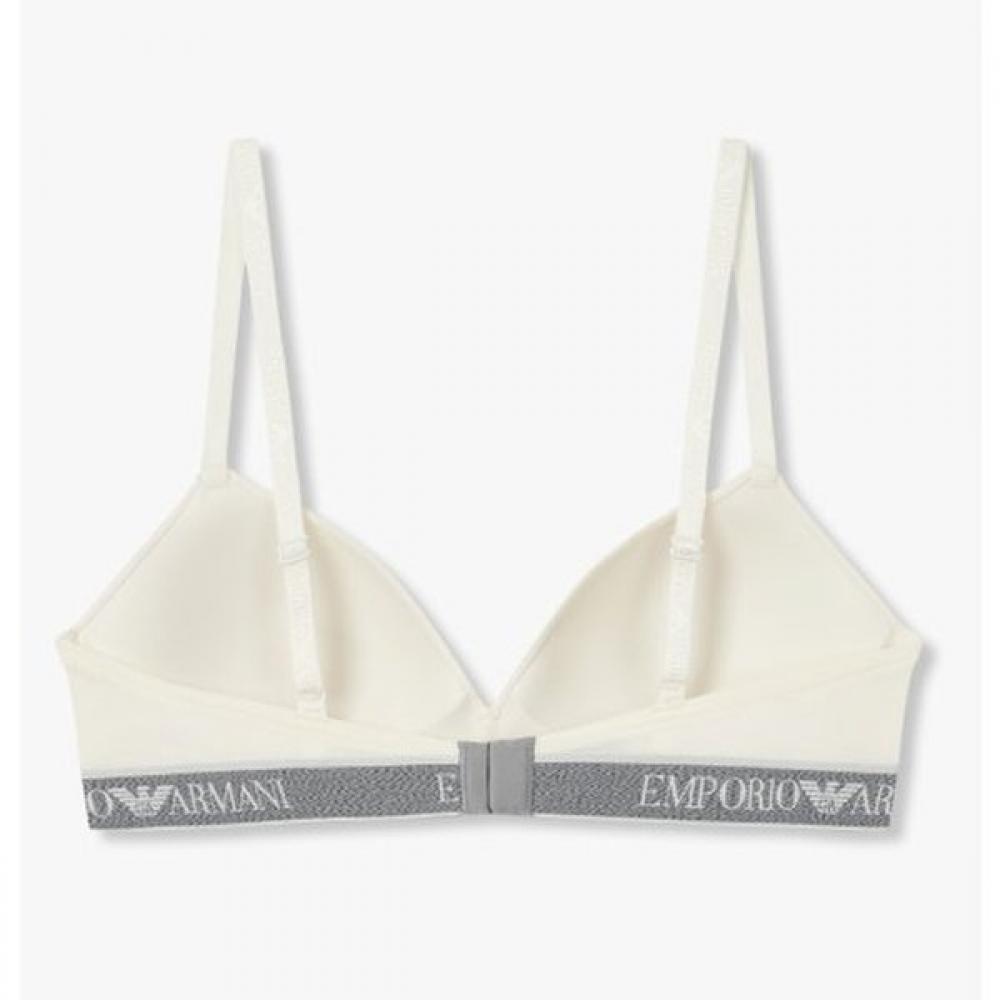Emporio Armani Women S Padded Triangle Bra   Brief Repeated Logo  0825381545 