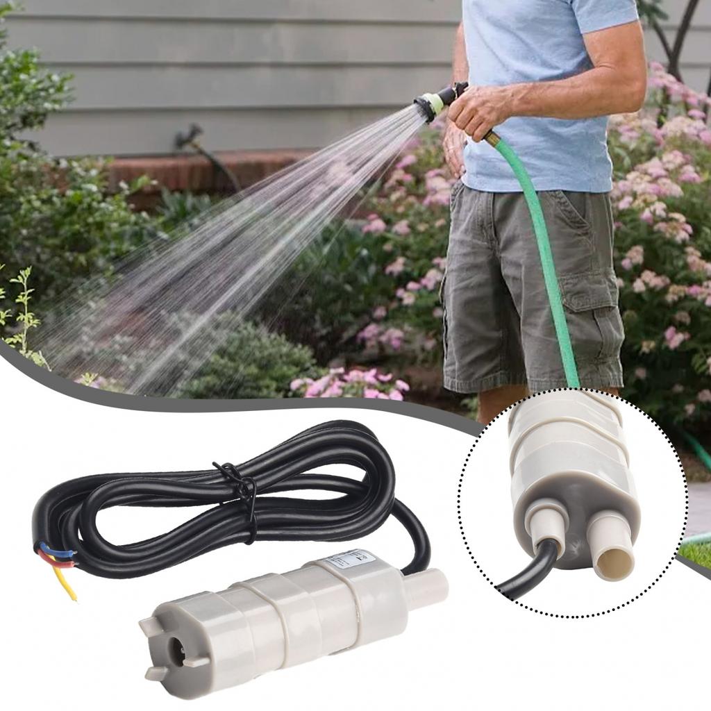 1000L/H 12V Submersible Water Pump for Garden Sprinklers Lawn Motorhome Pond