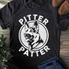 Funny Pitter Patter - Dog German Shepherd Dog Rescue Woof, German Shepherd T-shirt, Dog Lover, German Shepherd Dog Gift