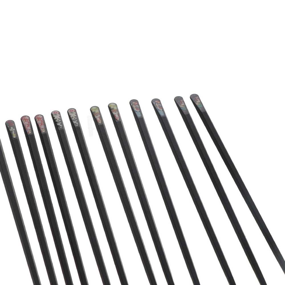 New Style Reusable Non-slip Glass Fiber Gifts Chopsticks Dinnerware Set Tableware Kitchen Supplies