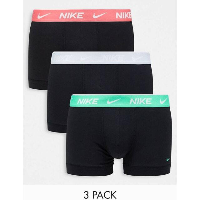 

Набор из 3 хлопковых эластичных плавок Nike Dri-Fit разного цвета
