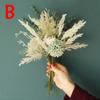 NEW Artificial Flower Dandelion Eucalyptus Hybrid Bouquet Wedding Green Plant Decoration Home Decoration Fake Flower