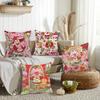 S-Strawberry S-Shortcake Baby Friends Pillow Case Home Decoration Cushion Cover Suitable For Bedroom Car Office Sofa