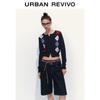UR Women's Retro Plaid Knit Cardigan