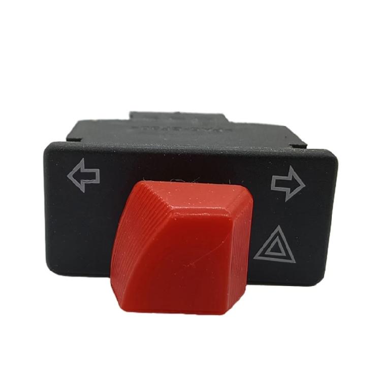 Waterproof Motorcycle Turn Signal Switch with Emergency Button Easy Install Motorcycle Switch for Night & City ridings