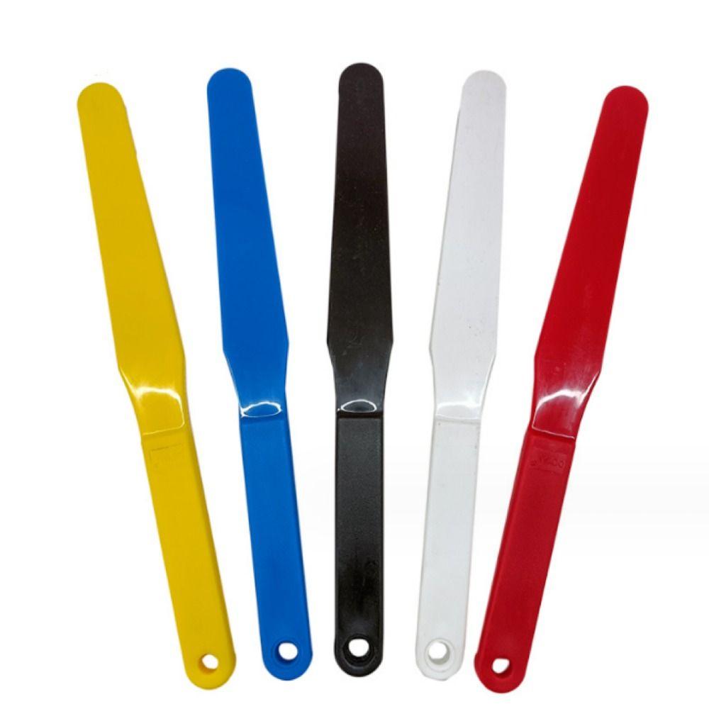

5pcs Plastic Printing Spatula 11.3 Inch Length Scoop Printing Shovel for Silk Printing