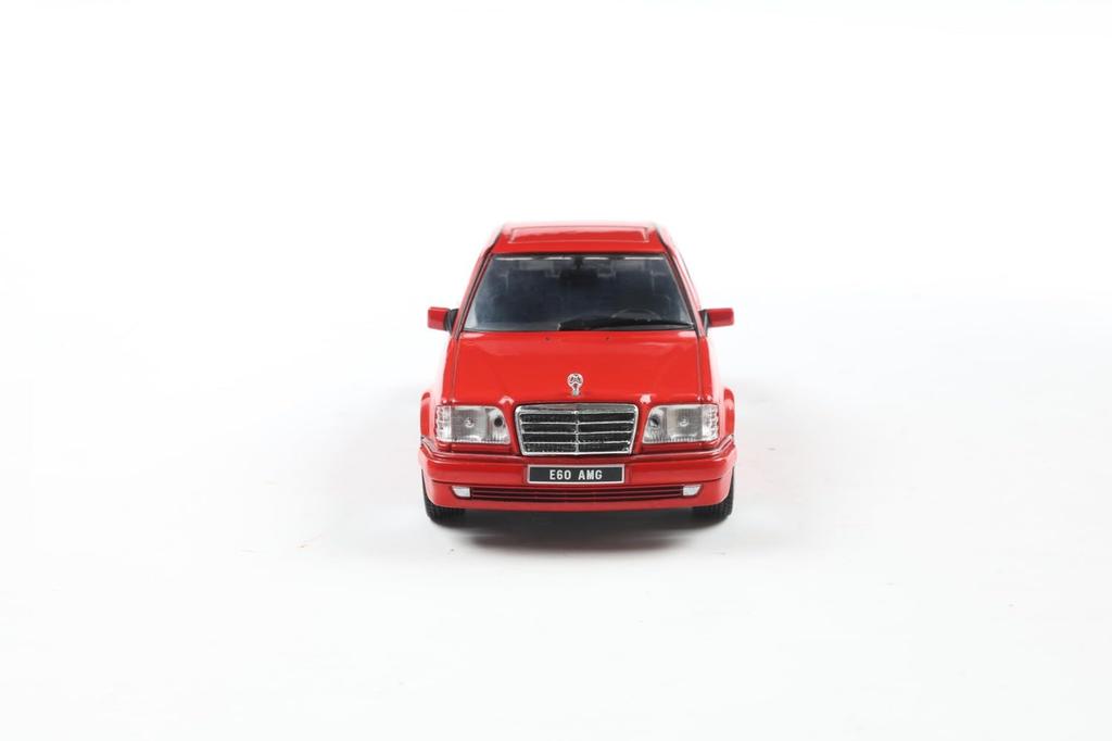 SOLIDO 1/43 Scale Mercedes-Benz W124 E60 AMG 1994 (Red) Ready-to-Display Model S4313204