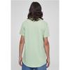 T-shirt long - Urban Classics - Shaped - Vintagegreen - Pur coton - Coupe regular