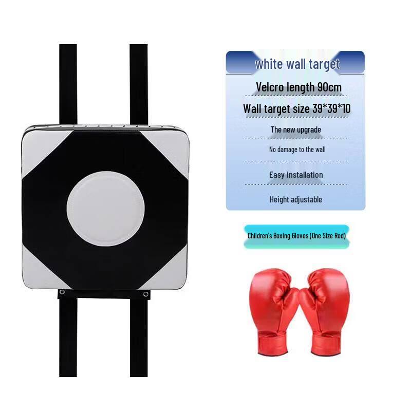 Kids Boxing Wall Target & Glove Set
