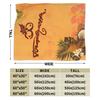 Karol G Tropicoqueta Blankets Quality Warm Soft Throw Blanket Winter Girls Boys Bedroom Pattern Bedspread