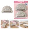 Ergonomic Handle Iron Fabric Weight for Long Sewing Supplies Comfortable in Craft Projects Rainbow Designs