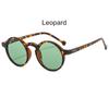 New Fashion Round Women Sunglasses Men Retro Personality Sunglasses Plastic Gradient Outdoor Sports Sun Glasses UV400