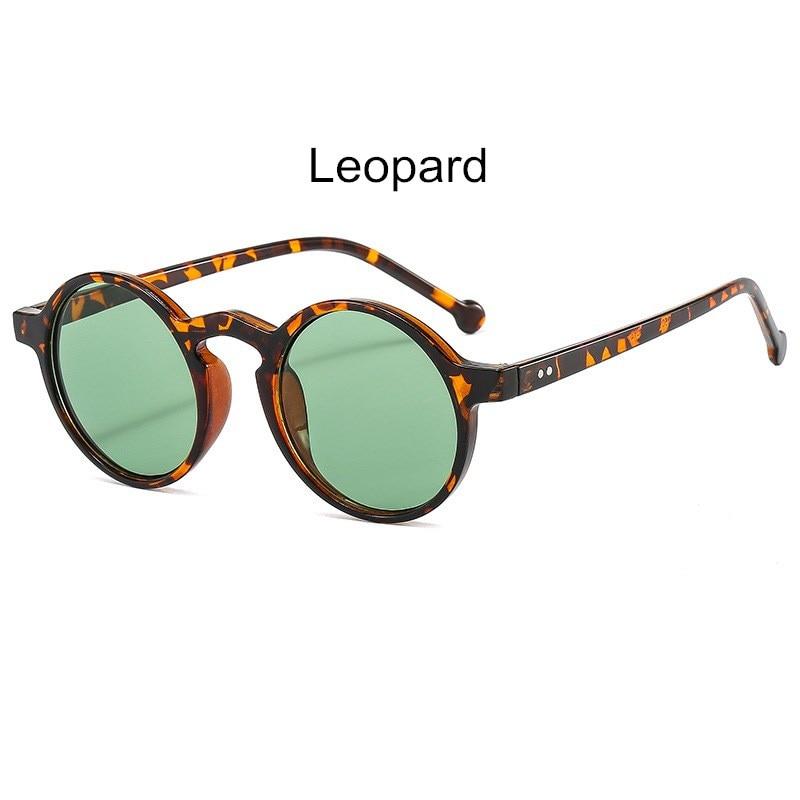 New Fashion Round Women Sunglasses Men Retro Personality Sunglasses Plastic Gradient Outdoor Sports Sun Glasses UV400