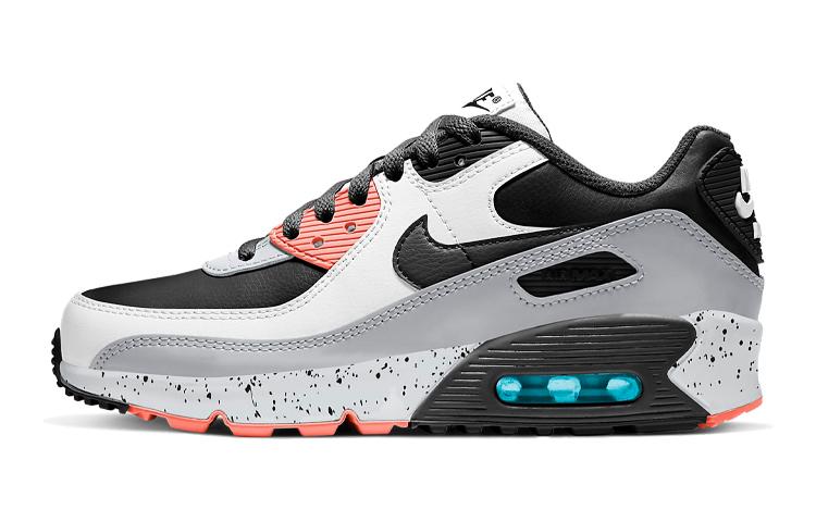 

Nike Air Max 90 Leather White Turf Orange Speckled GS CD6864-110 35.5