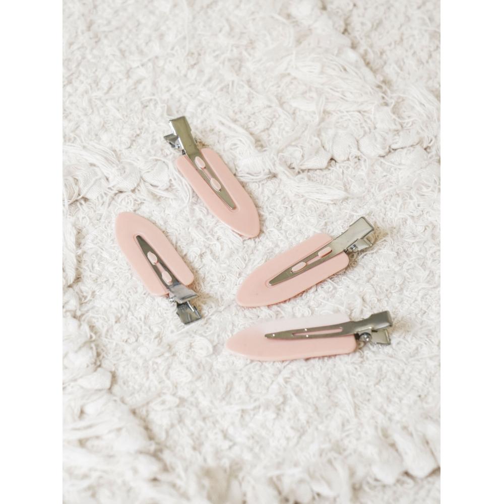 Daiso Less Marked Hair Tongs  Pack Of 4  Pink