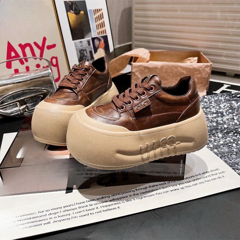 New Style Big-head Shoes - Casual Shoes, Slip-on Shoes, Loafers, Heightening Women's Shoes