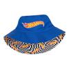 Hot Wheels Boys Checkerboard Logo Reversible Bucket Hat