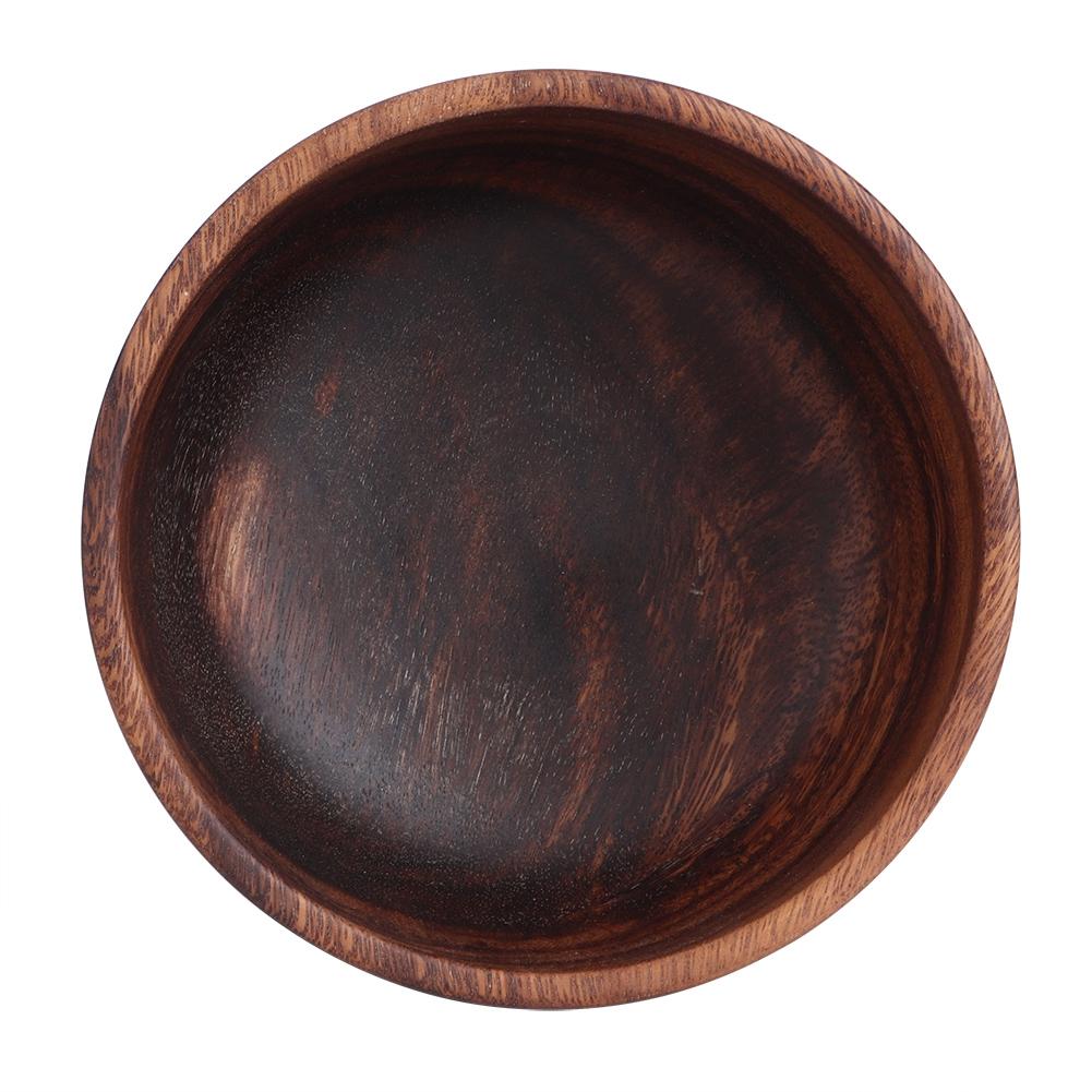 16x7cm Holz Schüssel Lebensmittel Salat Container Obst Nudeln Reis Esszimmer Schüssel Küche Utensilien Geschirr