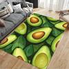 Avocado Pattern Green Carpet suitable as a non-slip mat for the living room or bedroom sofa