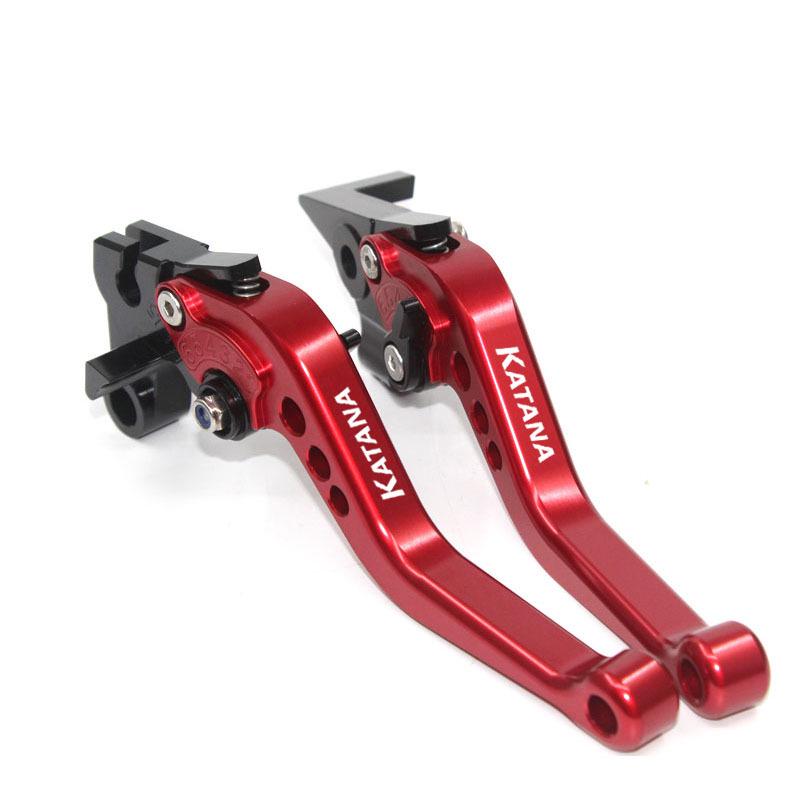 Compatible Short Brake Clutch Lever for GSX650F, GSX600F, and 750 KATANA Motorcycles