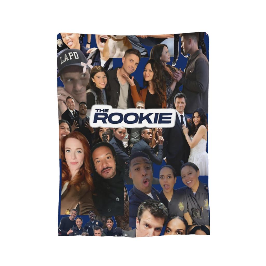 Coperte in pile per la serie TV The Rookie Coperte Morbidissime Rilassanti per Biancheria da Letto Biancheria da Letto Coperte